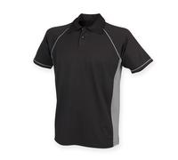 Finden & Hales Mens Piped Performance Sports Polo Shirt S-3X RW427