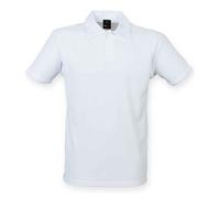 Finden + Hales Performance Breathable Contrast Piped Short Sleeve Polo Shirt