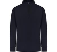 Finden Hales Â¼ Tracksuit Top Adults Zip Contrast Panels Side Pockets