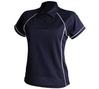 Finden & Hales Womens Coolplus Piped Sports Polo Shirt RW428