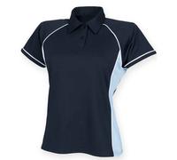 Finden & Hales Womens/Ladies Piped Performance Polo Shirt PC5629