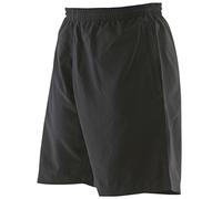 Finden & Hales Women's microfibre shorts - Drawcord waistband, Zipped pockets