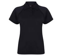 Finden Hales Women's Piped Performance Polo CoolPlus Wicking Sports Fit