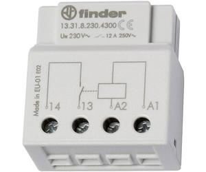 Finder 133182304300PAS Built-in Relay Box/Rear Switches 1NO 230VAC 12A Under 250 VAC1