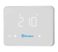 Finder 1T.01.1 Indoor thermostat white 16A +7…+30 °C IP20 ON/OFF
