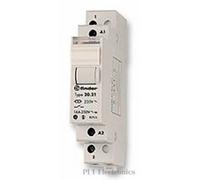 FINDER 20.23.9.024.4000 Relay, 20 Series, Power, SPST-NO, SPST-NC, 24 VDC,