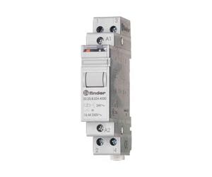 Finder 20.23 Bistable Pulse Relay 12V DC with 2 NO NC Contacts 16A 250V