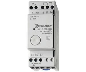 Finder 20.24.8.230.4000 impulse Switch DIN Rail 2 NO contacts 16A 230V