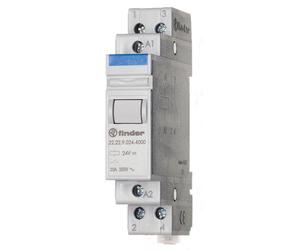 Finder 22.22 Dual NO Industrial Relay 20A 12VDC - 22.22.9.012.4000