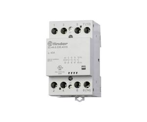 Finder 22.44.0.230.4310 IP20 modular contactor 4P 230vac coil 40A