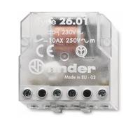 Finder 26.01 Stepper Relay 24V AC 1 Contact 10A 250V 2 Sequences