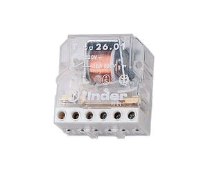 Finder 26.03.8.024.0000 10A Step Relay 24VAC SPST-NO & SPST-NC