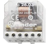 Finder 260380120000 Step Relay Box 12 VAC 1 NO/1 NC 10 A