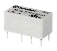 Finder 30.22.7.012.0020 PCB Relay 12V DC 2A 2 change-over contacts