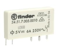 Finder 34.51.7.024.0010 24V Relay (UltraSlim) SPDT 6A 34.51