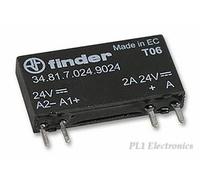 FINDER 34.81.7.024.8240 SSR, SLIM, AC SWITCHING, 24VDC, 2A