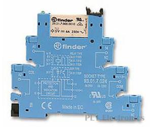 FINDER 38.51.0.012.0060 General Purpose Relay, 38 Series, Interface, SPDT,