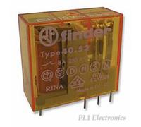 FINDER 40.52.8.110.0000 RELAY, PCB, DPCO, 110VAC