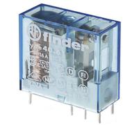 Finder 40.61.7.012.4001 Relay PCB Mount 250V AC 400V AC Plug-In 1 ...