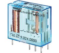 finder 40.62.9.024.0000 Print Relay 24 V/DC 10 A 2 Changer Pack of 1