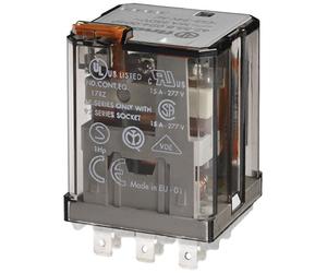 Finder 46.52.9.012.0040 Plug-in Relay 12V DC 8A 2 change-overs