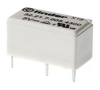 Finder 55.12.9.024.0000 Relay 24V DC 10A 2 change-overs AgNi contacts