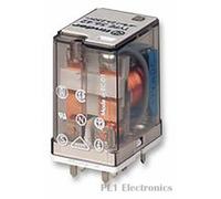 FINDER 56.42.8.230.0000 General Purpose Relay, 56 Series, Power, DPDT, 230