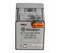 Finder 60.12.9.024.0040 24V Relay Octal Base Fitting DPDT 10A DC