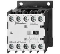 Finder 6K.04.8.024.4709 mini contactor 3P 9A 4kW Rail mount 24V AC