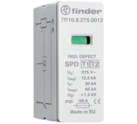 Finder 7P Surge arrester Plug-in 20 kA protection 7P.10.8.275.0012