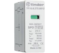 Finder 7P Surge arrester Plug-in 20 kA protection 7P.10.8.275.0012