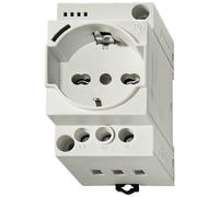 Finder 7U.00.8.230.0002 Enclosure outlet yellow DIN Rail 16A 250V