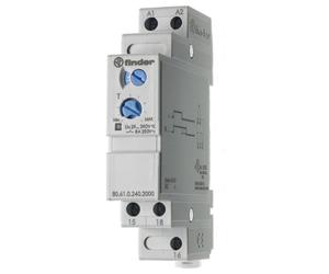 Finder 80 Series Power Off Delay Timer Relay 8A 24-240V - 80.61.0.240.0000