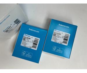 FINDER 83 Series 83.02.0.240.0000 DIN Rail Mount Timer Relay 24-240Vac/dc 2 Cont