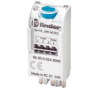 Finder 86.30.0.024.0000 Time Delay Relay 12-24V DC/AC