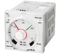 Finder 88.92.0.240.0001 timer Relay 1.2s-300h 2x 8A changeover 12-...