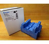 Finder 95.85.3 Relay Socket, DIN Rail Mount, Screw Connector, Normally Open Contact, 16A, 2 Terminals