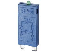 Finder 99.02.0.230.59 Plug-in module green LED grey no EMC protection