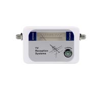 Finder Digital Aerial Terrestrial TV Antenna Signal Strength Meter White
