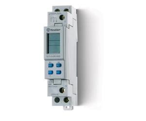 Finder Digital Weekly Timer Switch 16A 230V DIN Rail - 12.71.8.230.0000