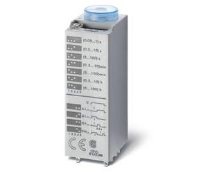 Finder Multi-Function Timer Relay 24V AC/DC Dual Contact - 85.02.0.024.0000