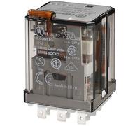 Finder Plug-in Relay 230V AC 16A 3 changeover contacts