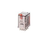 Finder Plug-in Relay 24VDC 7A 4PDT (AgNi + Au) Contacts 55.34.9.024.5040