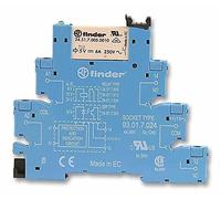 FINDER - Relay, Screw Terminal, 6A, 12V dc