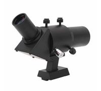 Finder Scope, 6x30 Finderscope, 45 Degree Full Image FMC HD Multilayer Coating Metal Finderscope Optical Finder with Fixed Bracket, Large Aperture