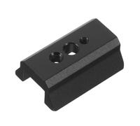 Finder Scope Dovetail Plate 45mm Aluminum Alloy Mounting Block | Tool Free Installation, Stable Tracking, High Precision Alignment, Black Finish, for Telescope Use