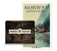 Finders Seekers | Norway: Whispers of The Viking - Be a Detective and Investigate an Unsolved case, Escape Room Puzzle Game, for Date Night, Family Night or Solo