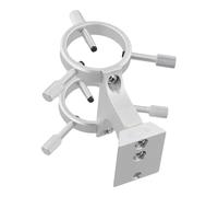 Finderscope Holder for Telescopes Adjustable Bracket Made from Lightweight Aluminum Alloy (Silver)