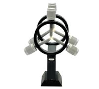 Finderscope Mount Bracket, Finder Scope Mounting Bracket - Adjustable Mounting Bracket - Alloy Mounting Base, Easy Installation Visual Base with 1/4 Screw for Astronomy Enthusiasts