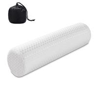 Findigit Cervical Neck Roll Memory Foam Pillow Cylinder Round Bolster Pillow for Neck Pain Relief Sleeping, Round Neck Support Pillow for Head, Neck, Back, Legs, and Yoga 18.5"*5"